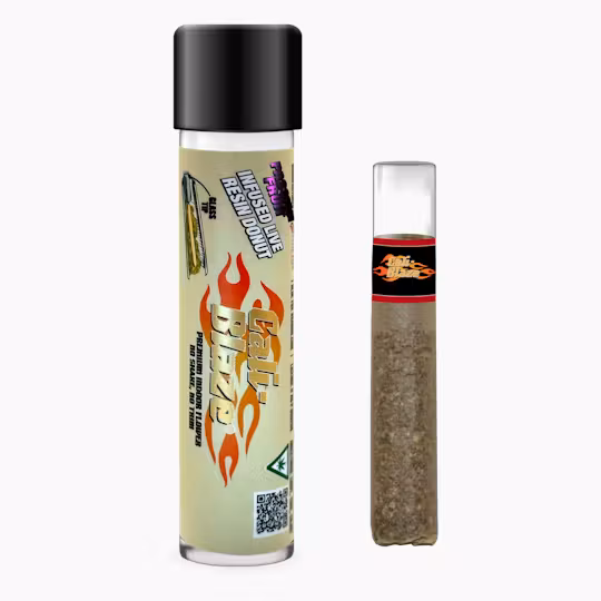 Photograph of product: Passion Fruit Resin Donut Infused | Pre Rolls | 1.2g