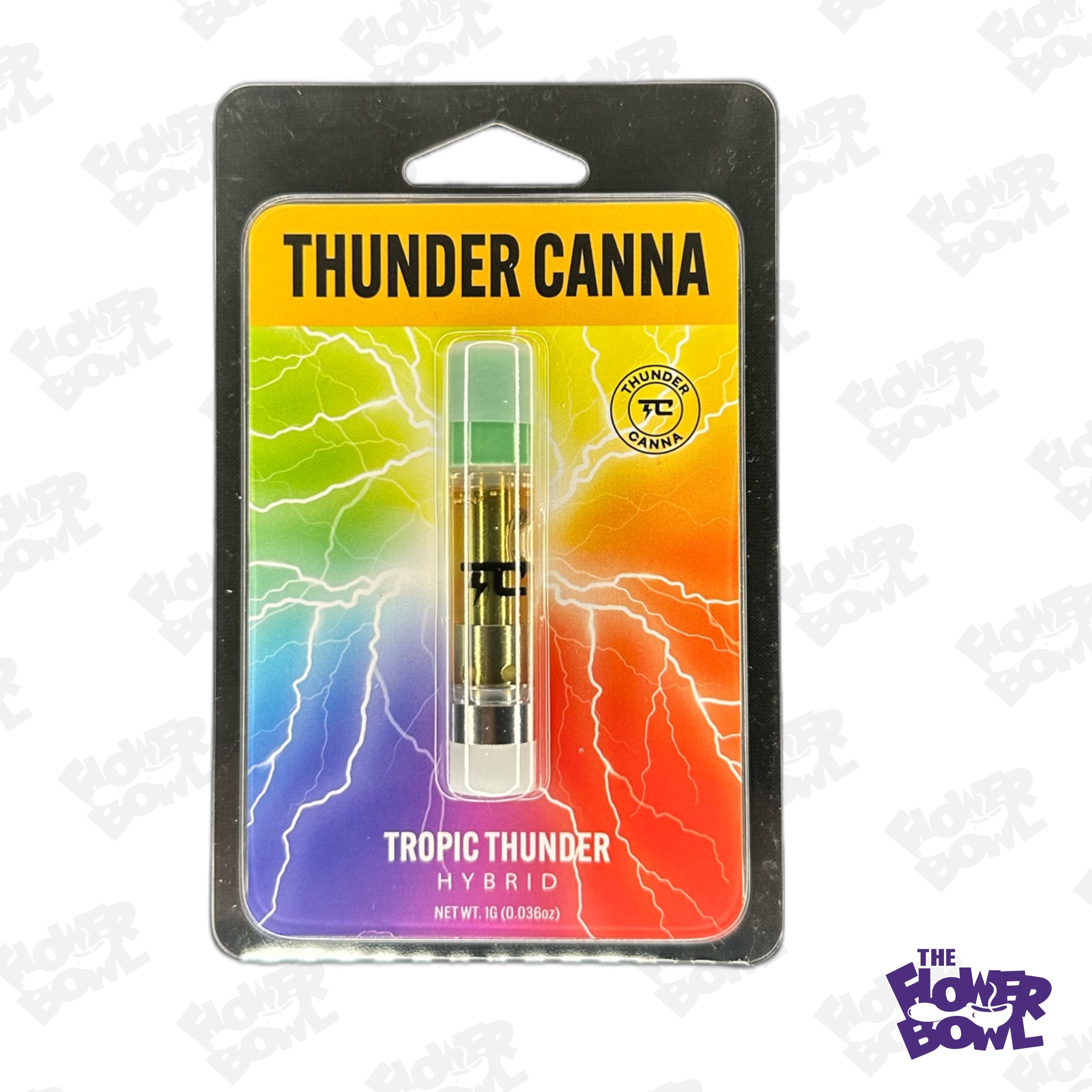 Photograph of product: AU Thunder Canna: Tropic Thunder (H) 1G Cart