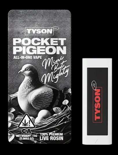 Photograph of product: Tyson 2.0 | 0.15g Oui'd Live Resin disposable vape