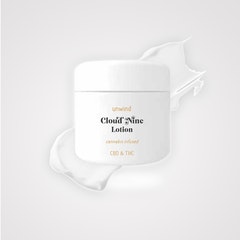 Photograph of product: Lotion Cloud Nine 1:1 | 100mg