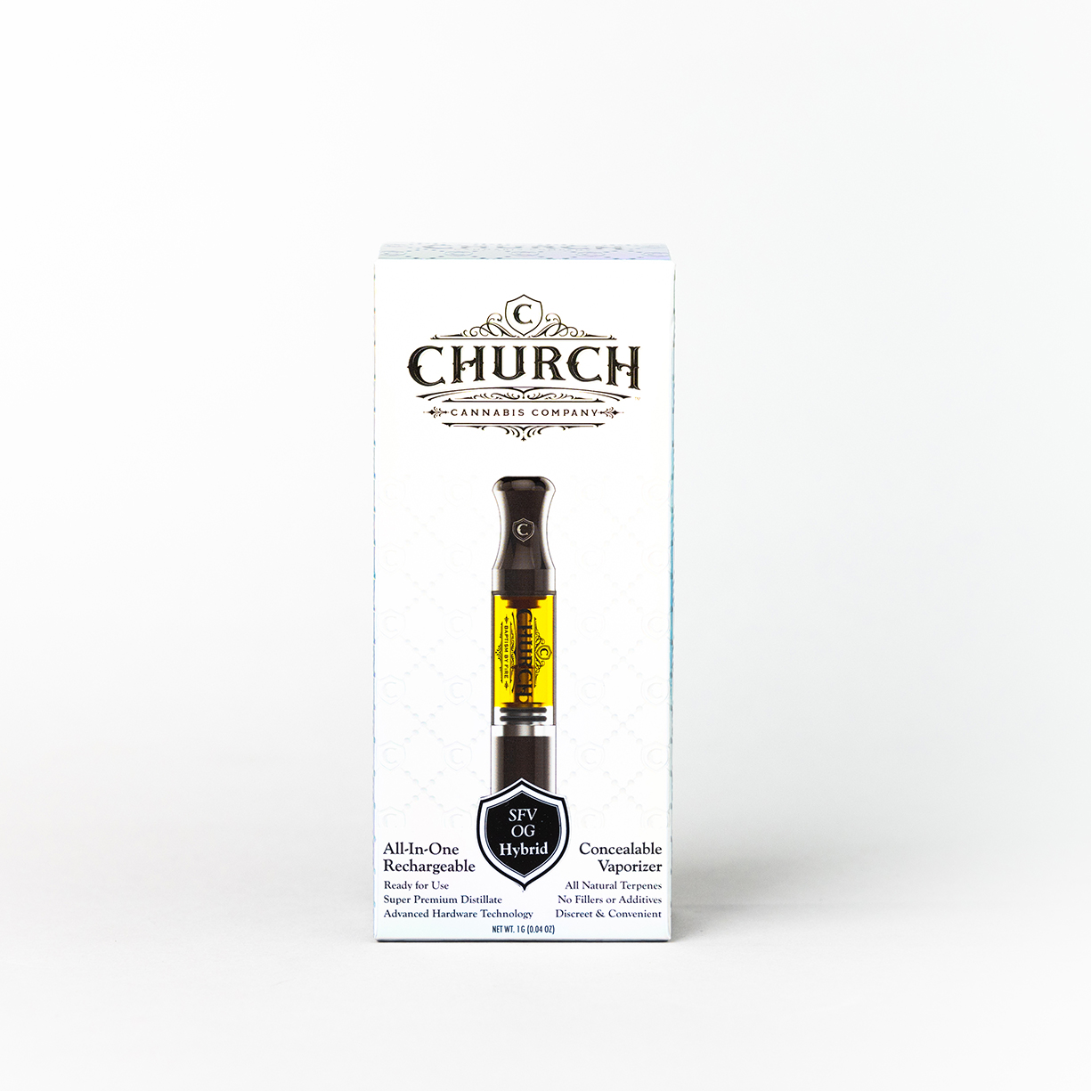 Photograph of product: Church 1g Disposable SFV OG