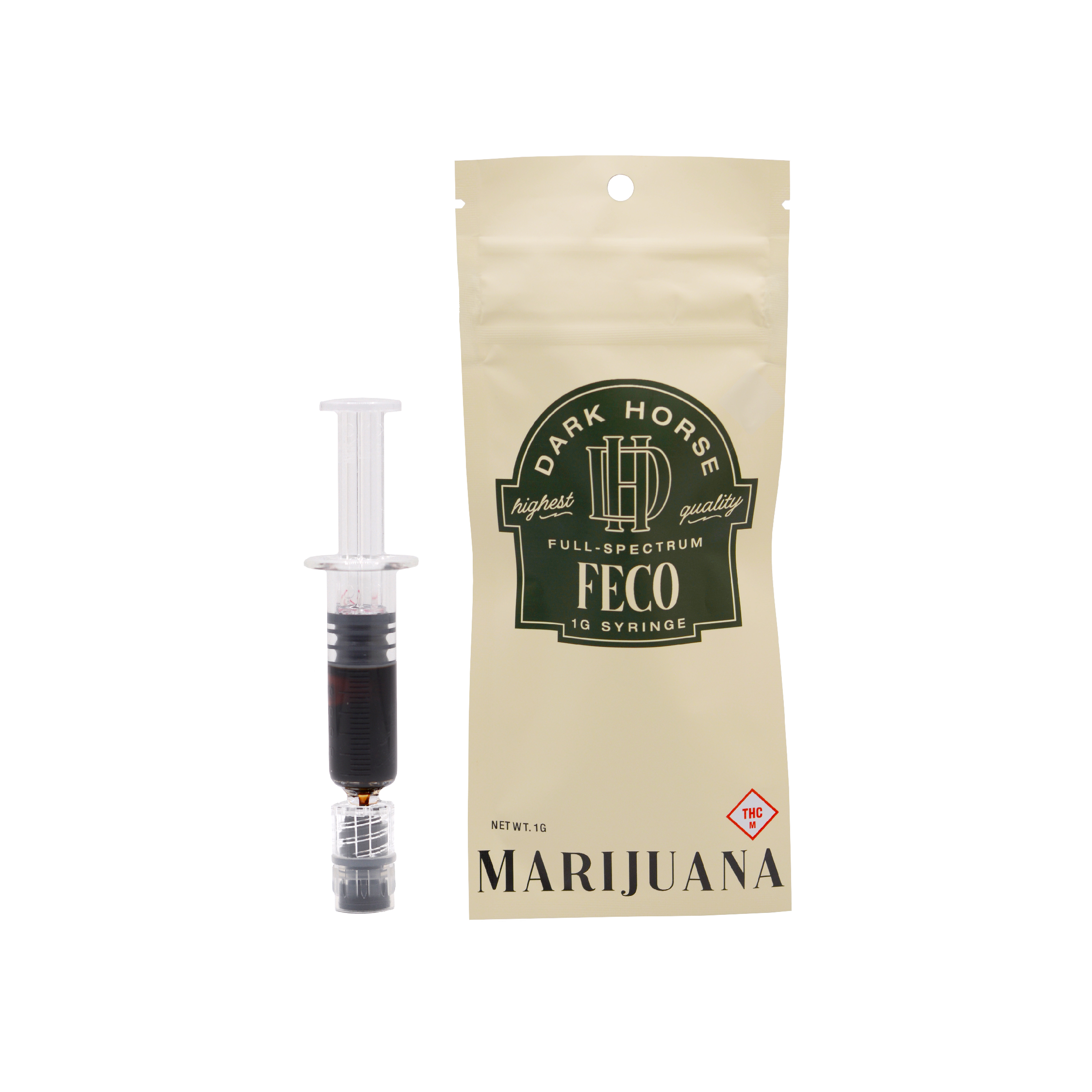 Photograph of product: Dark Horse Medicinals: Syringe | FECO | 1g