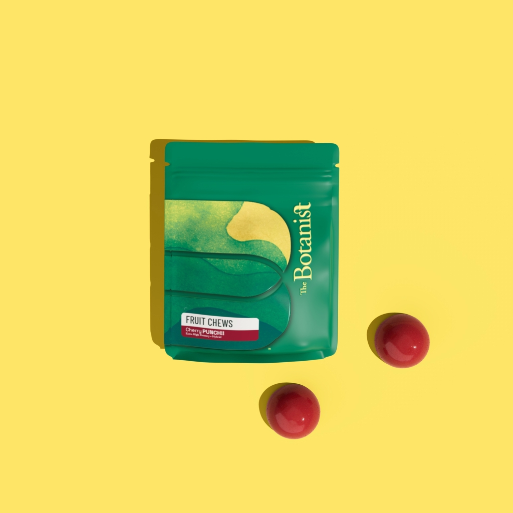 Photograph of product: The Botanist Cherry Punch!! (H) Fruit Chews 50mg 2pk