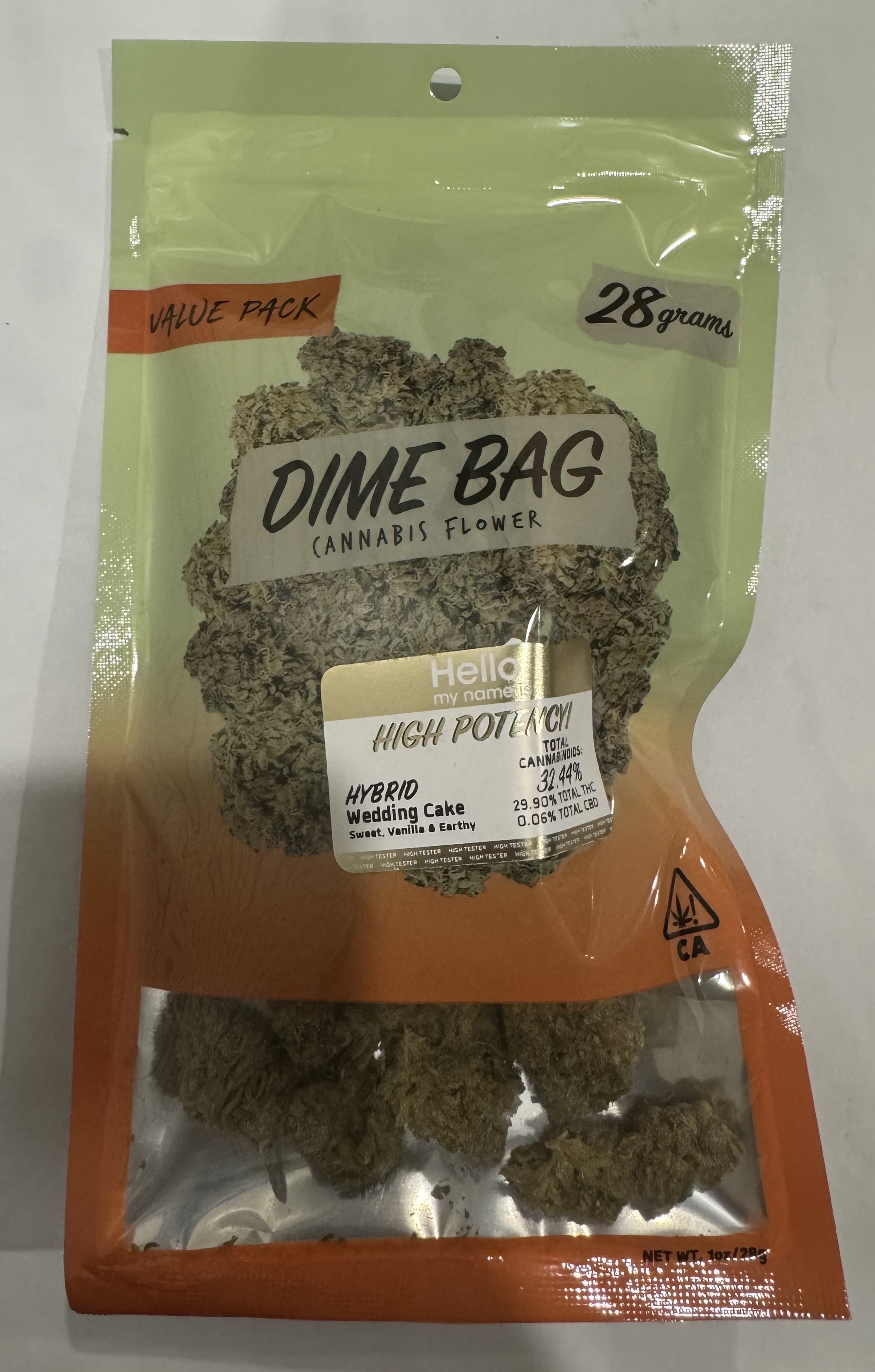 Photograph of product: MONTEREY FOG 28G FLOWER - 28 G