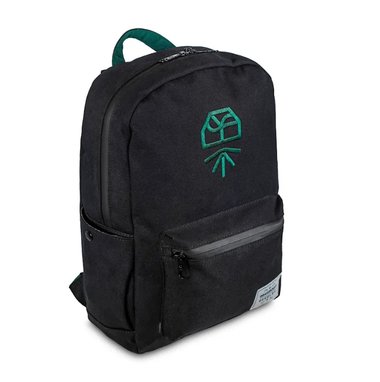 Photograph of product: The Explorer Smell Proof Black Backpack