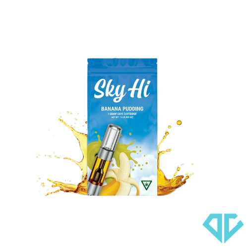 Photograph of product: SKY-HI Banana Pudding Gelato Cart 1g