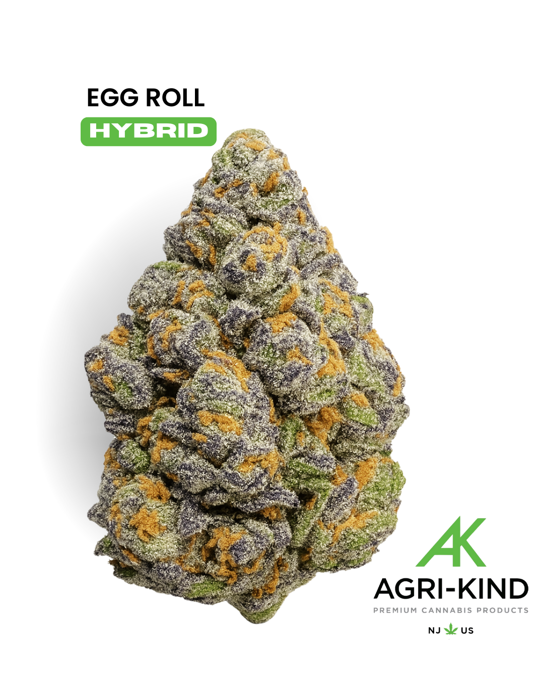 Photograph of product: Agri-Kind - Egg Roll - Flower - 7g