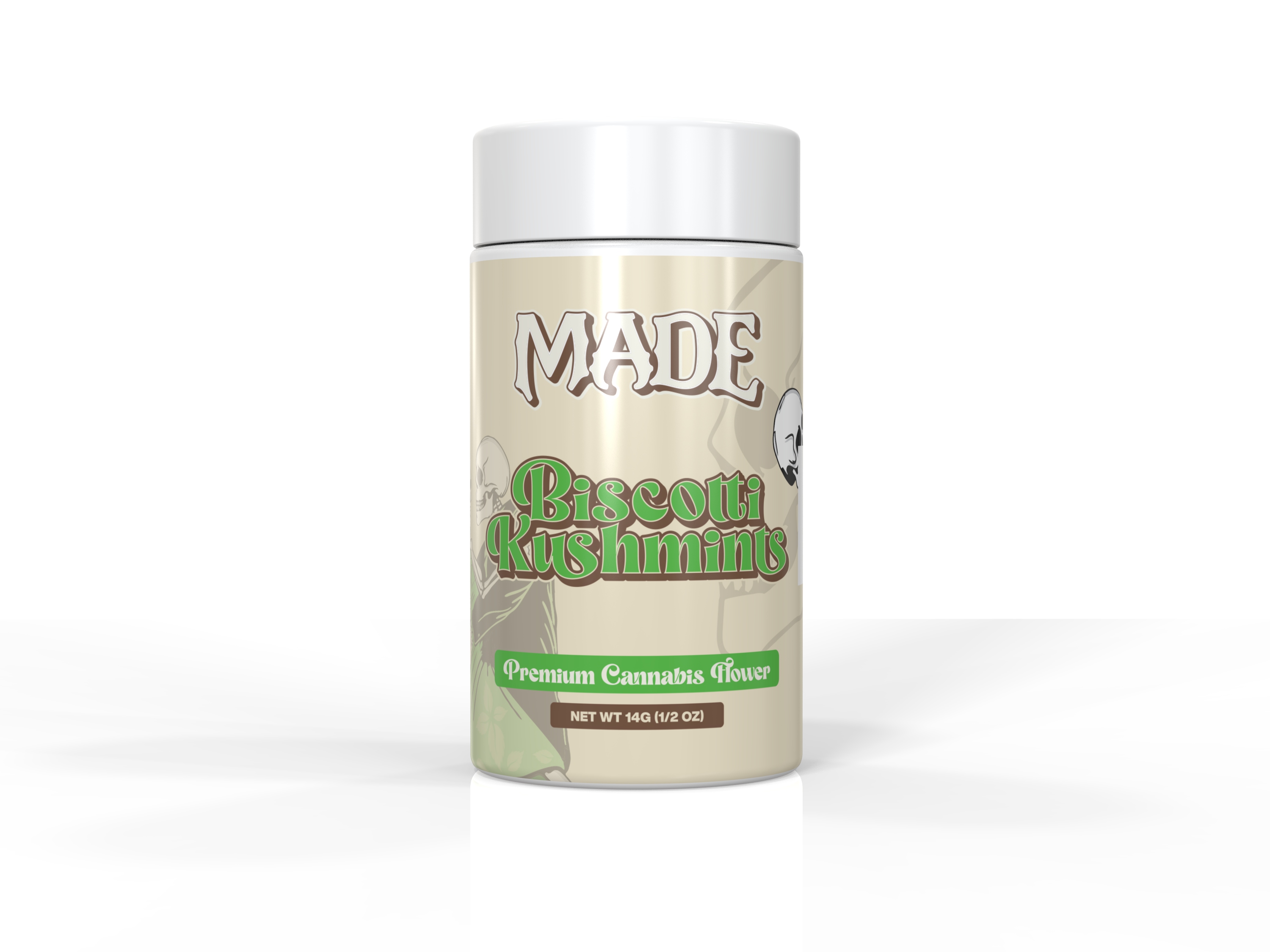 Photograph of product: Biscotti Kushmints | 14g