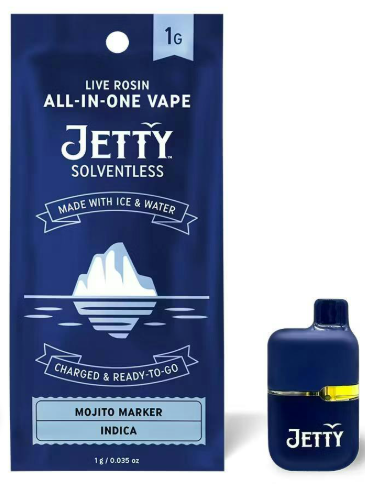Photograph of product: Mojito Marker | Solventless Live Rosin Vape AIO | 1g