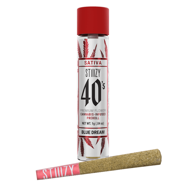 Photograph of product: 40's Blue Dream | 1g Pre Roll - 