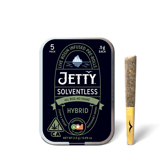 Photograph of product: Governmint Oasis x Banana Bomb | .5g x 5pk Pre-Rolls - 