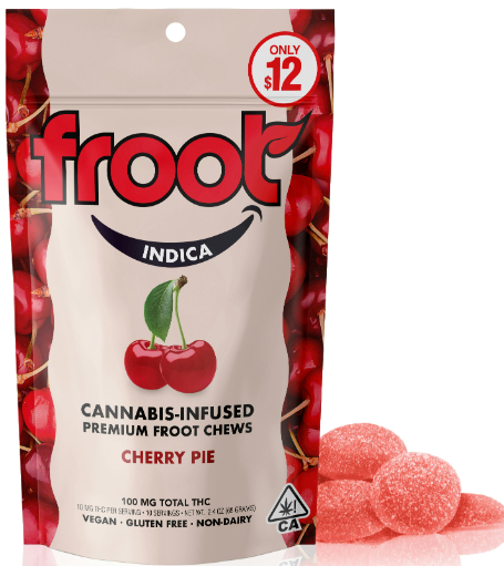 Photograph of product: Cherry Pie [I] - 100MG Gummies 10PK