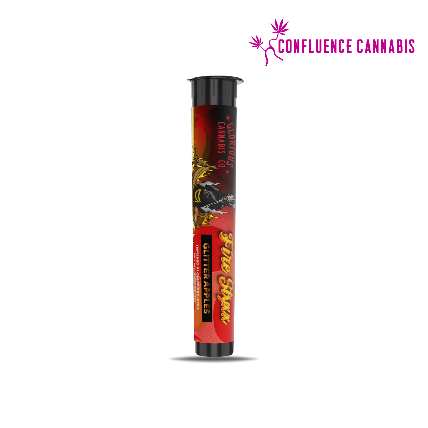 Photograph of product: Glitter Apples (Infused) PREROLL