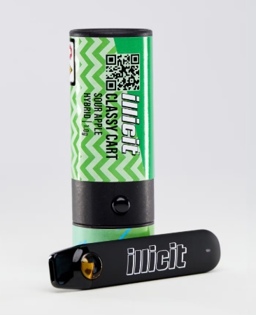 Photograph of product: Sour Apple | Disposable | 1g