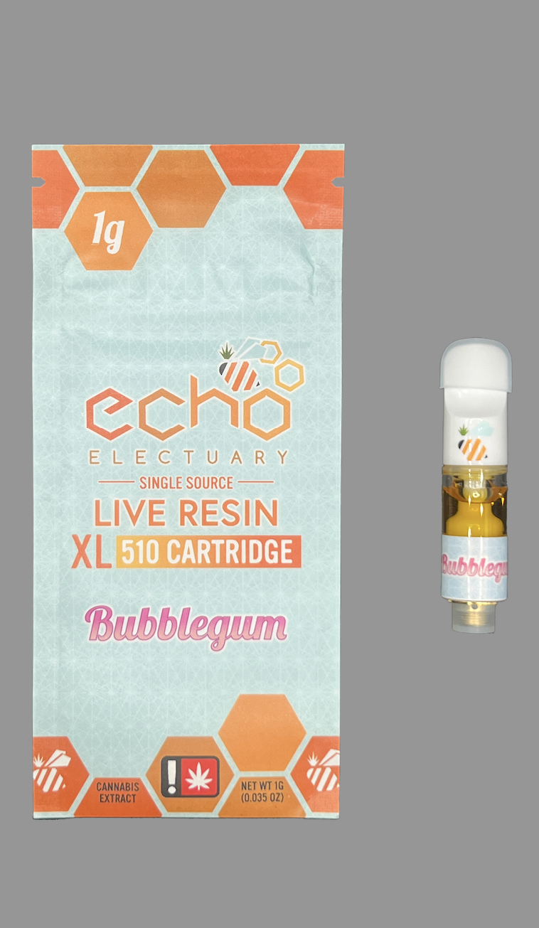 Photograph of product: Echo Electuary | Bubblegum Live Nectar Cart