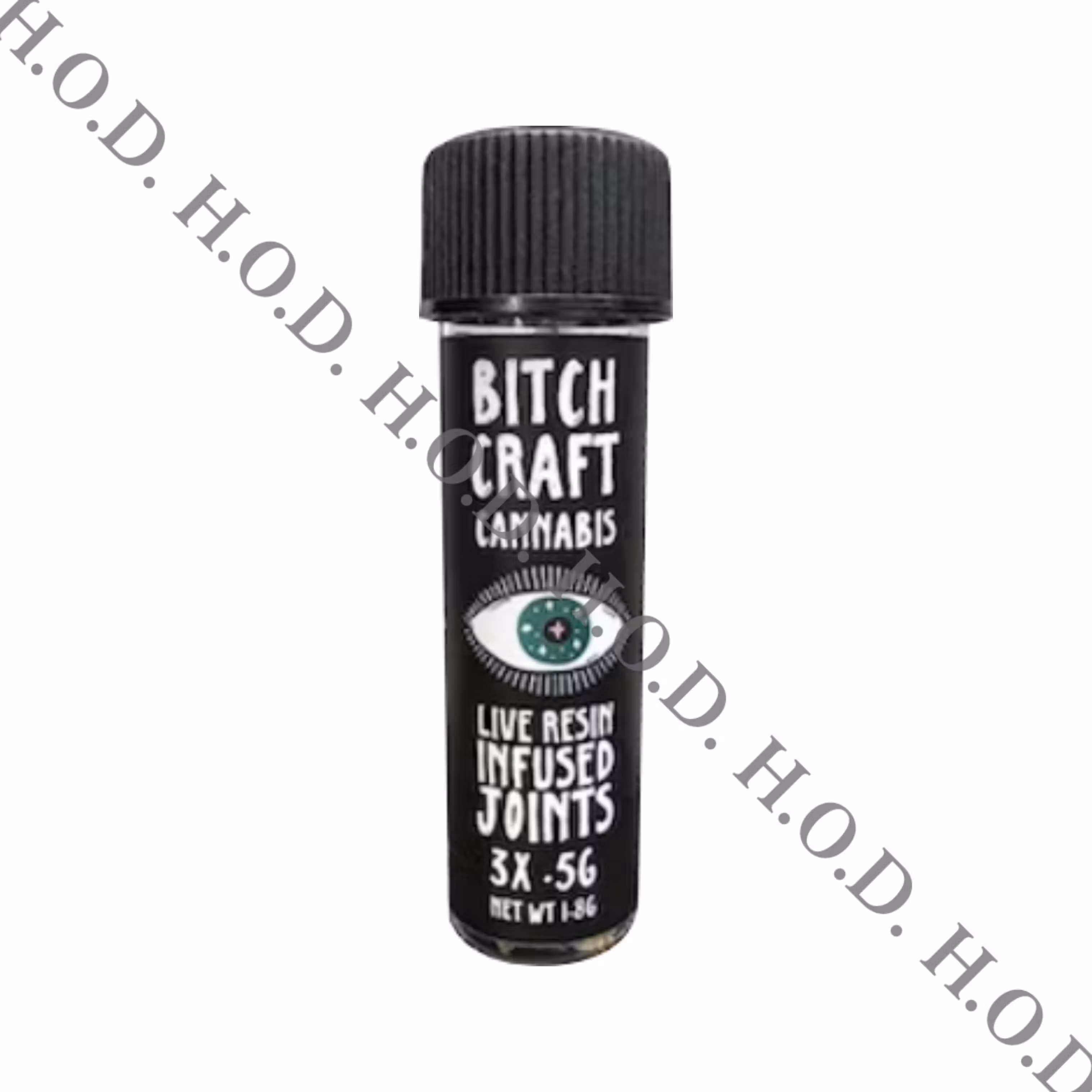 Photograph of product: Bitch Craft Corra Stone Live Resin Infused Joint .5g 3 Pack