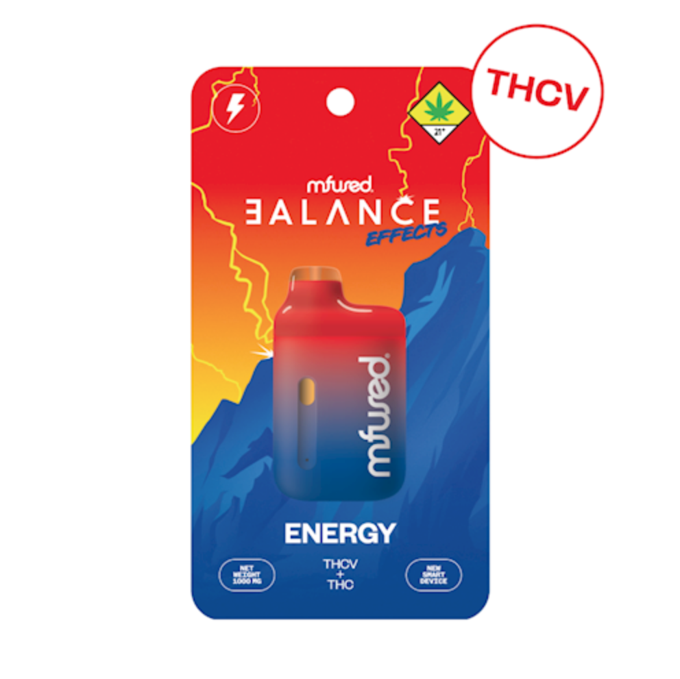 Photograph of product: Mfused Balance - Energy - Vape - Distillate Dispo - 1g
