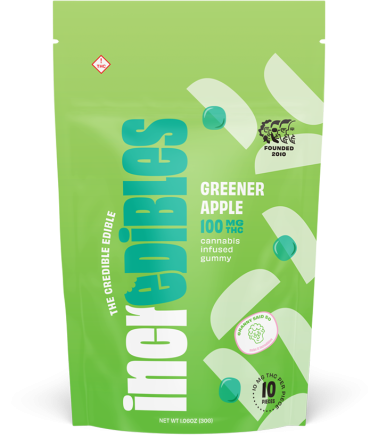 Photograph of product: Greener Apple - Gummies - 100mg