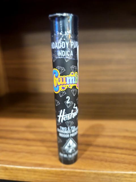 Photograph of product: Granddaddy Purple Diamond Infused Preroll 2pk 1.5g - Sales Floor