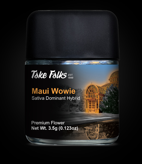 Photograph of product: Toke Folks - Maui Wowie - Flower - 3.5g