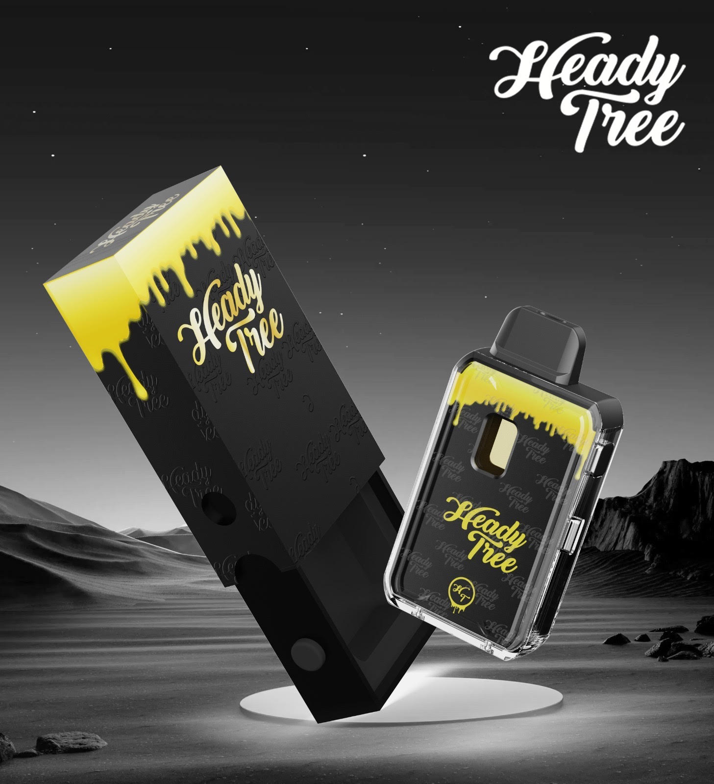 Photograph of product: Heady Tree | 1g Disposable | Gas Leak