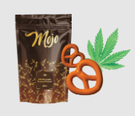 Photograph of product: Chocolate Covered Pretzels | 20mg TH-oui x 10pk | Mojo