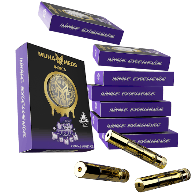 Photograph of product: Purple Punch | 1g Vape Cartridge - 
