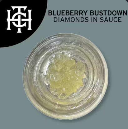 Photograph of product: Blueberry Bustdown | Diamonds & Sauce | 1g
