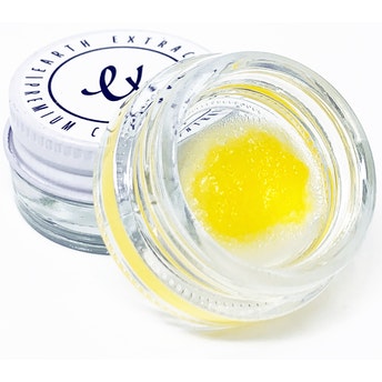Photograph of product: Earth Extracts Cured Resin Oil Tanker Terp Sugar