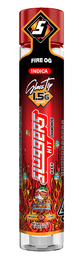 Photograph of product: Sluggers | Fire OG | Infused PRJ | 1.5g