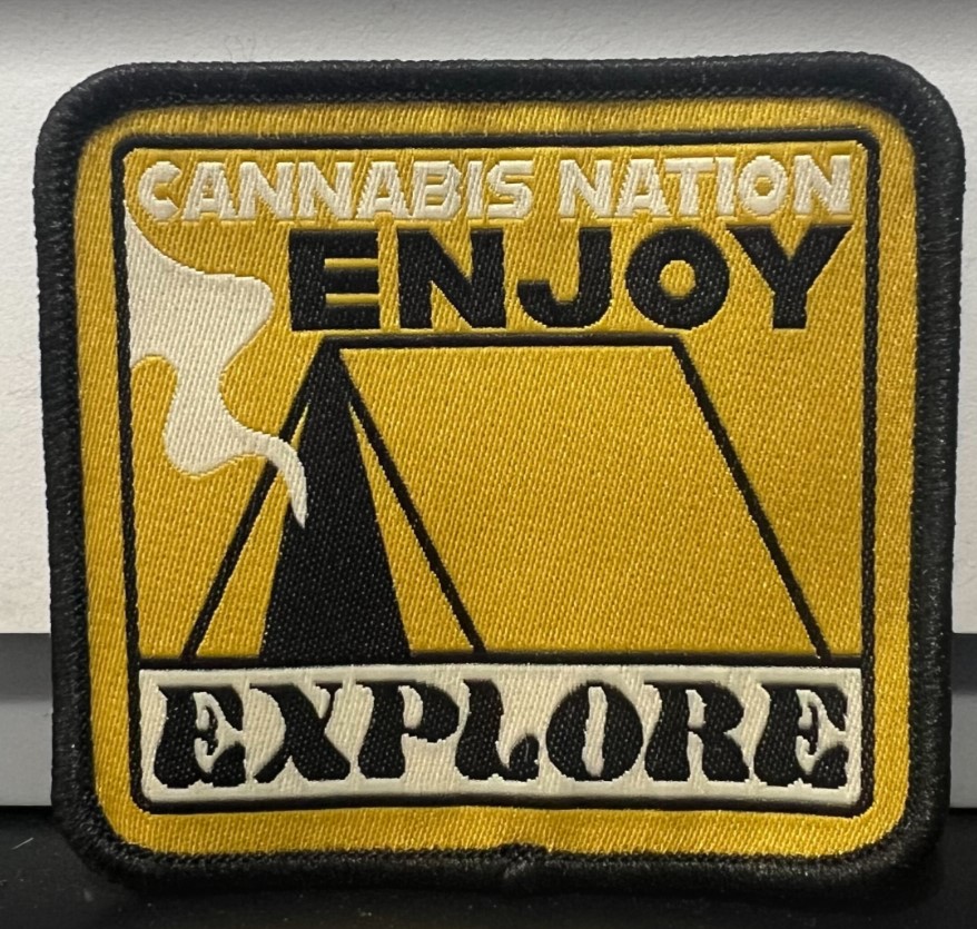 Photograph of product: Iron-On Patch | Tent