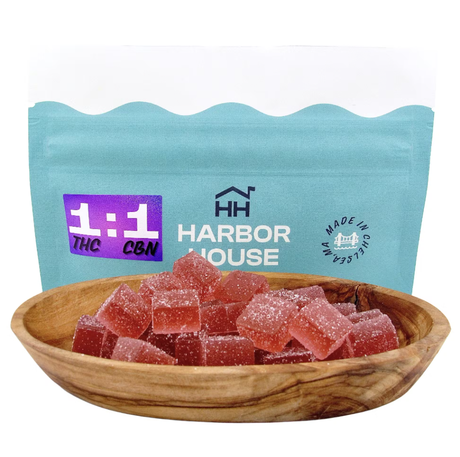 Photograph of product: Mixed Berries 1:1 TH-oui:CBN Rosin Gummies - 100mg - Harbor House