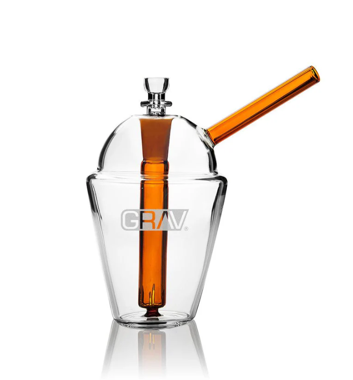 Photograph of product: Accessories - GRAV - Slush Cup Pocket Bubbler - Amber