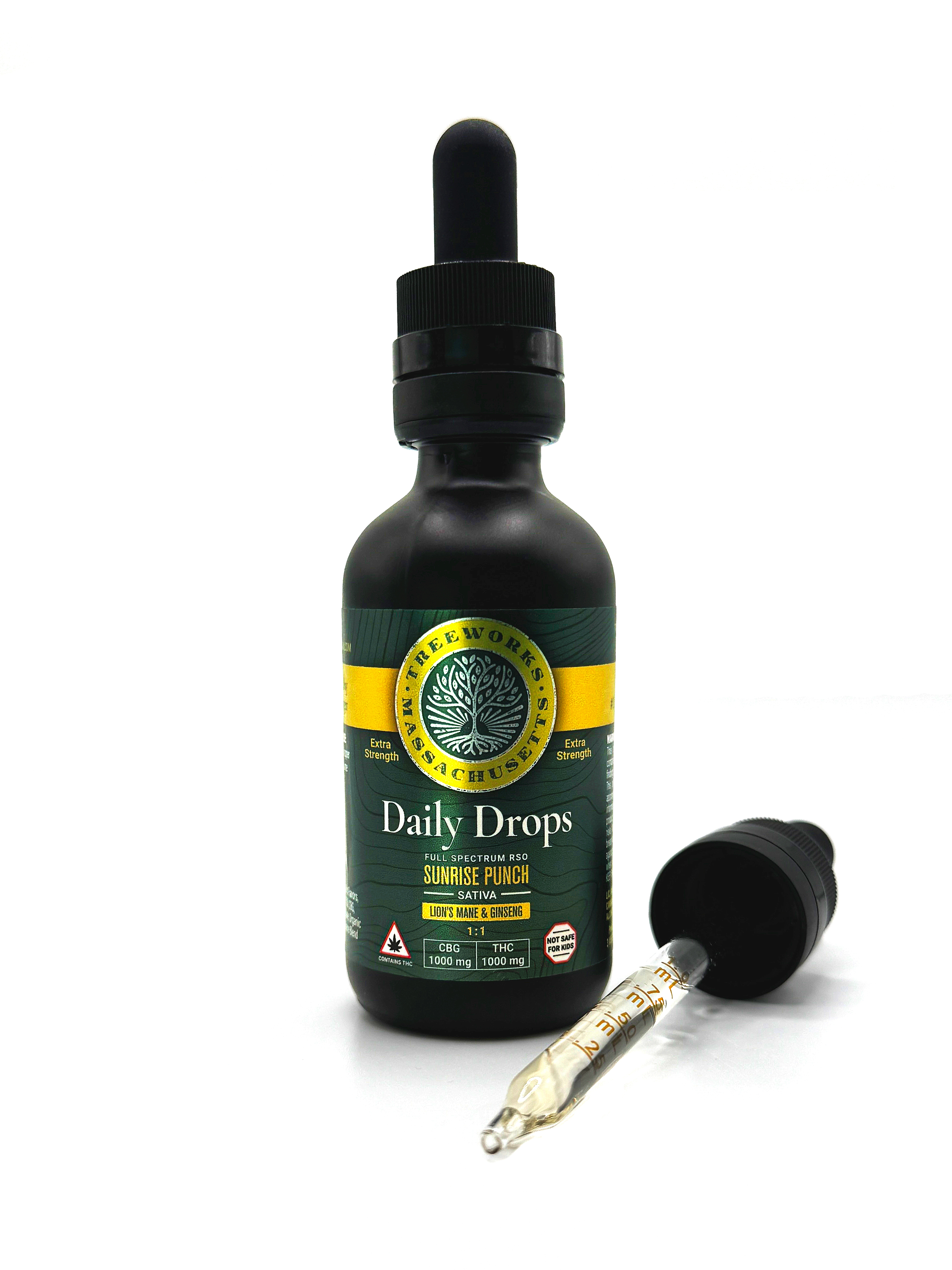 Photograph of product: Sunrise Punch Daily Drops Extra Strength | Treeworks |