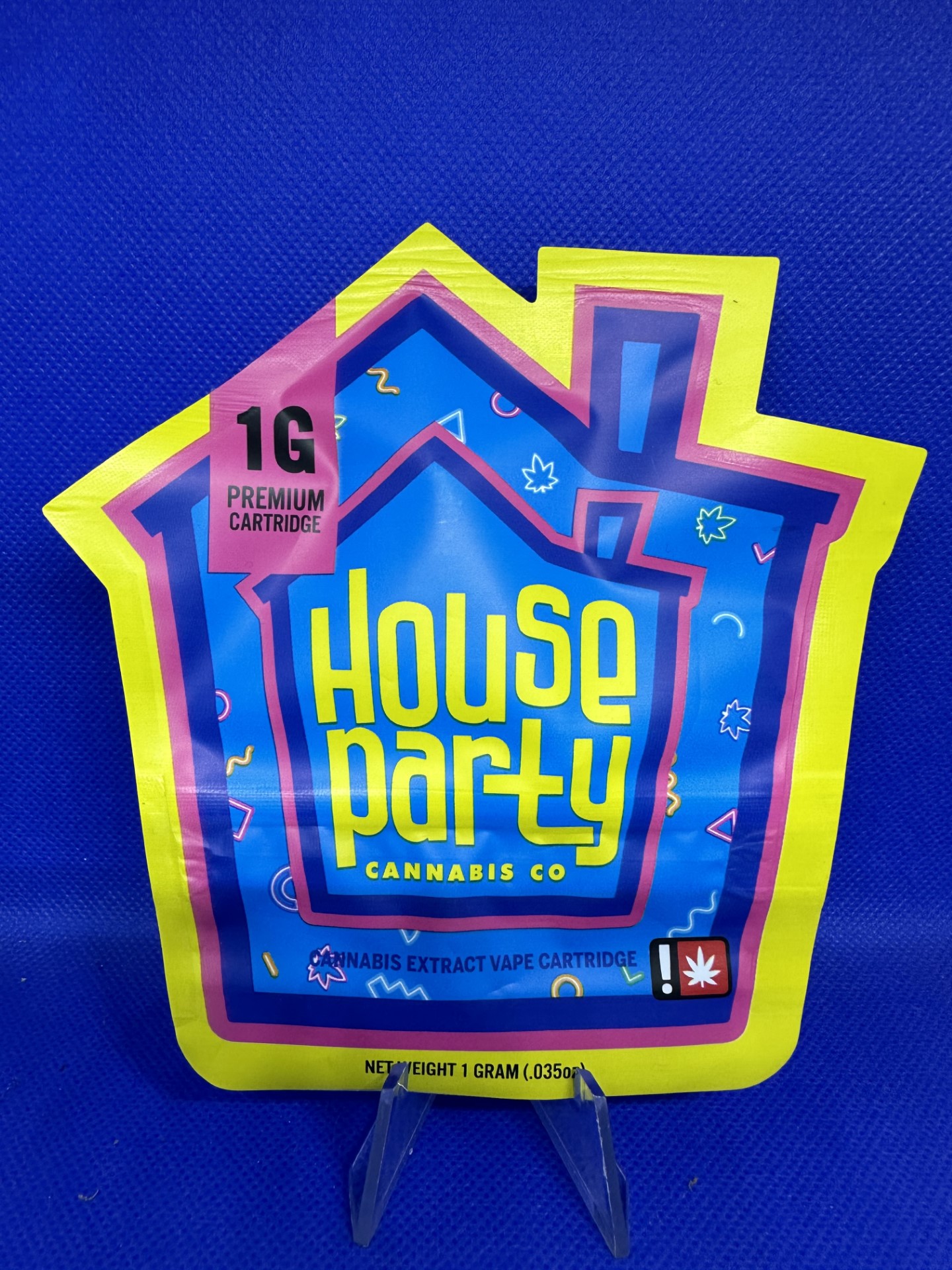 Photograph of product: HOUSE PARTY - VAPE LIQUID DIAMONDS - 1G - VANILLA SLICK