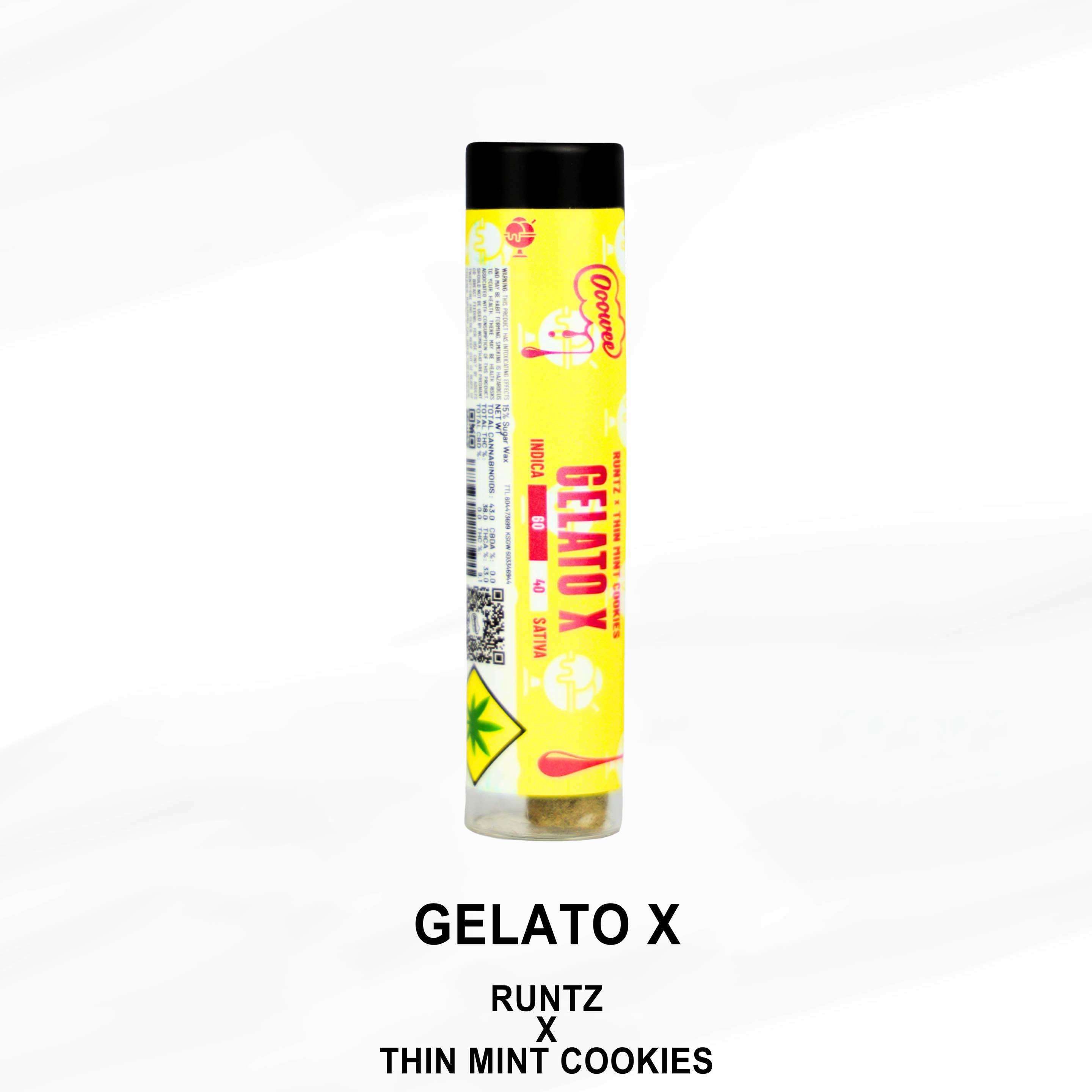 Photograph of product: Gelato X Infused Pre-Roll | 1g