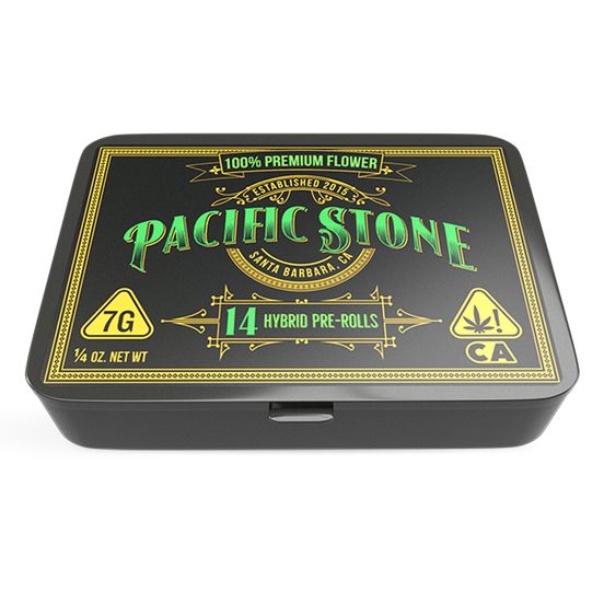 Photograph of product: [Pacific Stone] Preroll 14 Pack - 7g - Cereal Milk (H) - 