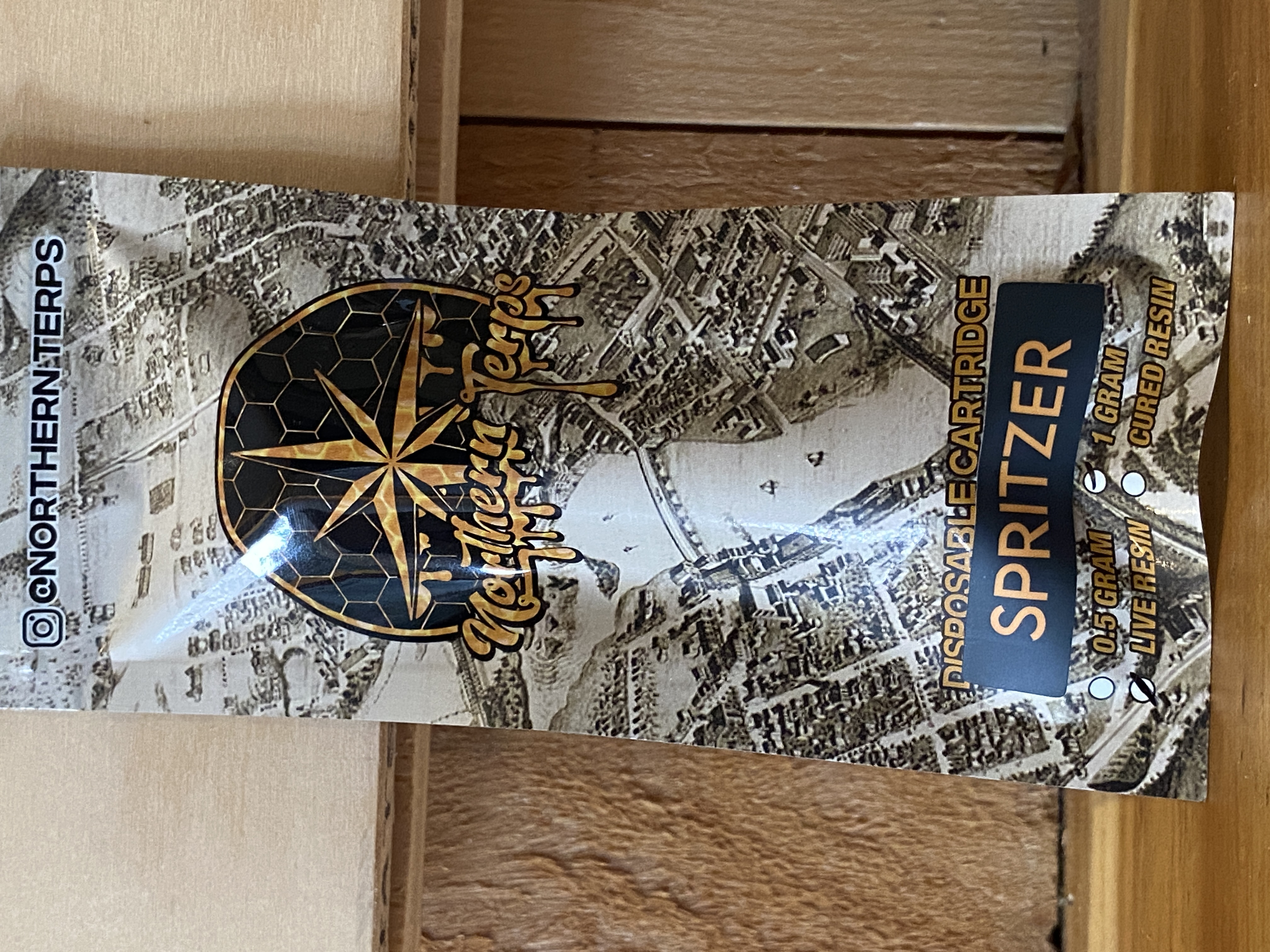 Photograph of product: Northern Terps | Spritzer | Live Resin Disposable