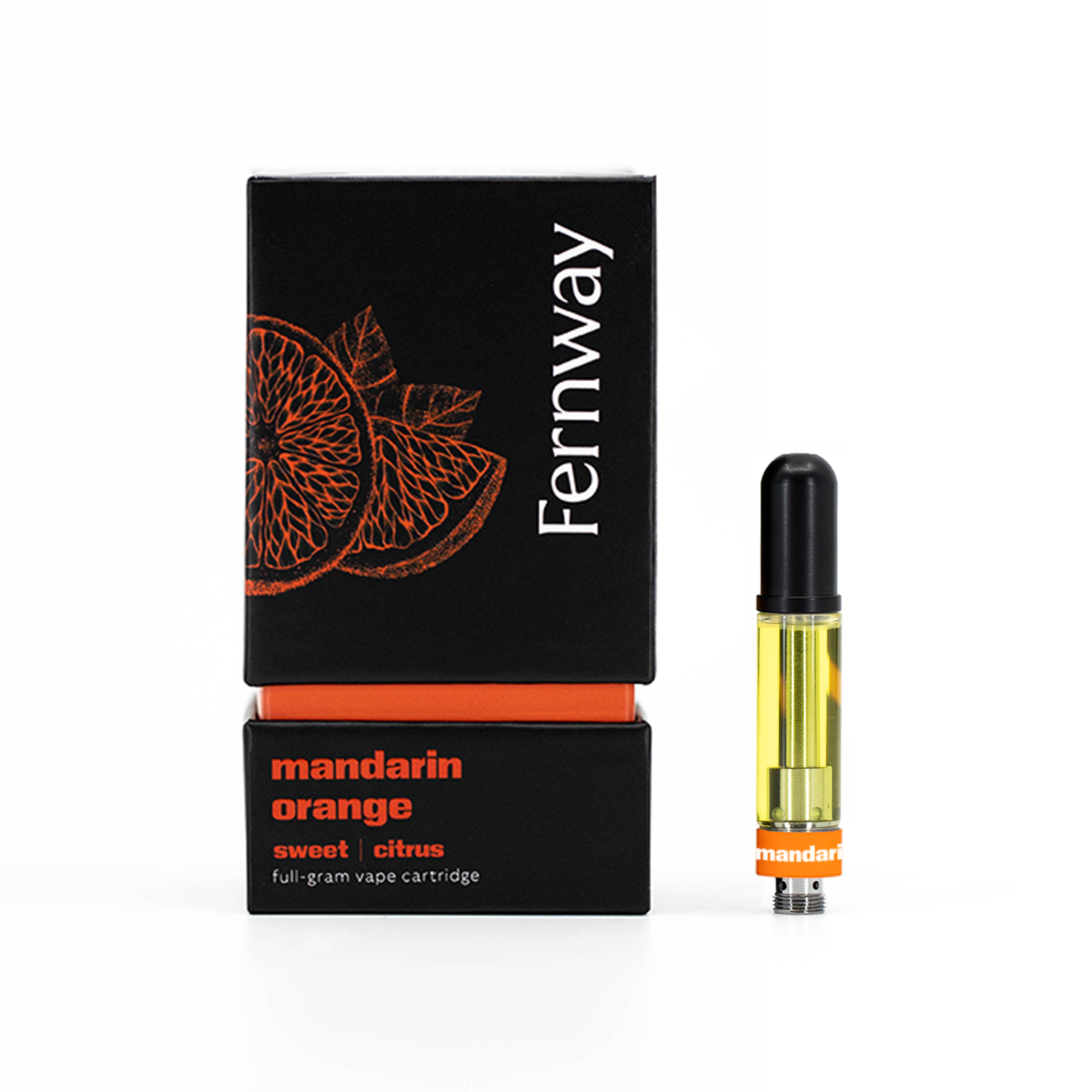 Photograph of product: Fernway - Mandarin Orange 1g Distillate Vape Cartridge (S)
