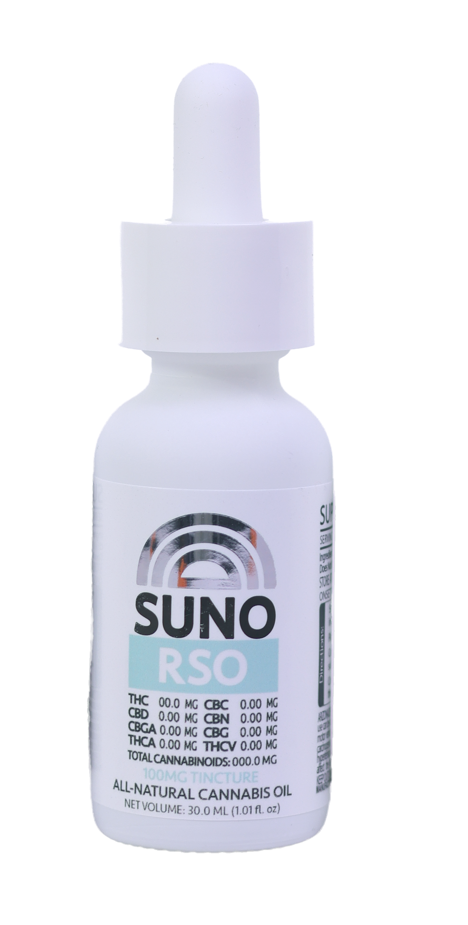 Photograph of product: SUNO RSO Tincture 100mg