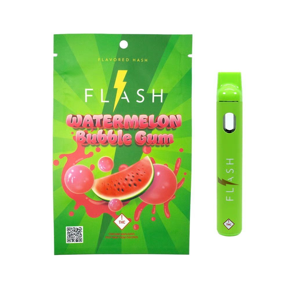 Photograph of product: Flash | 1g Disposable | REC - Watermelon Bubble Gum