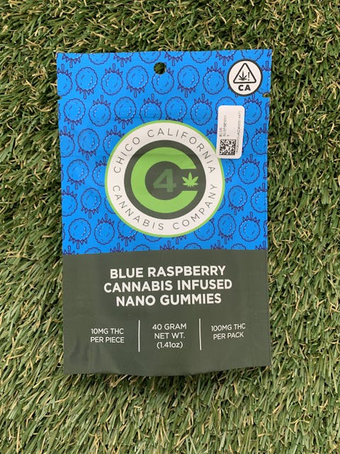 Photograph of product: BLUE RASPBERRY 10MG 10PK GUMMIES - 
