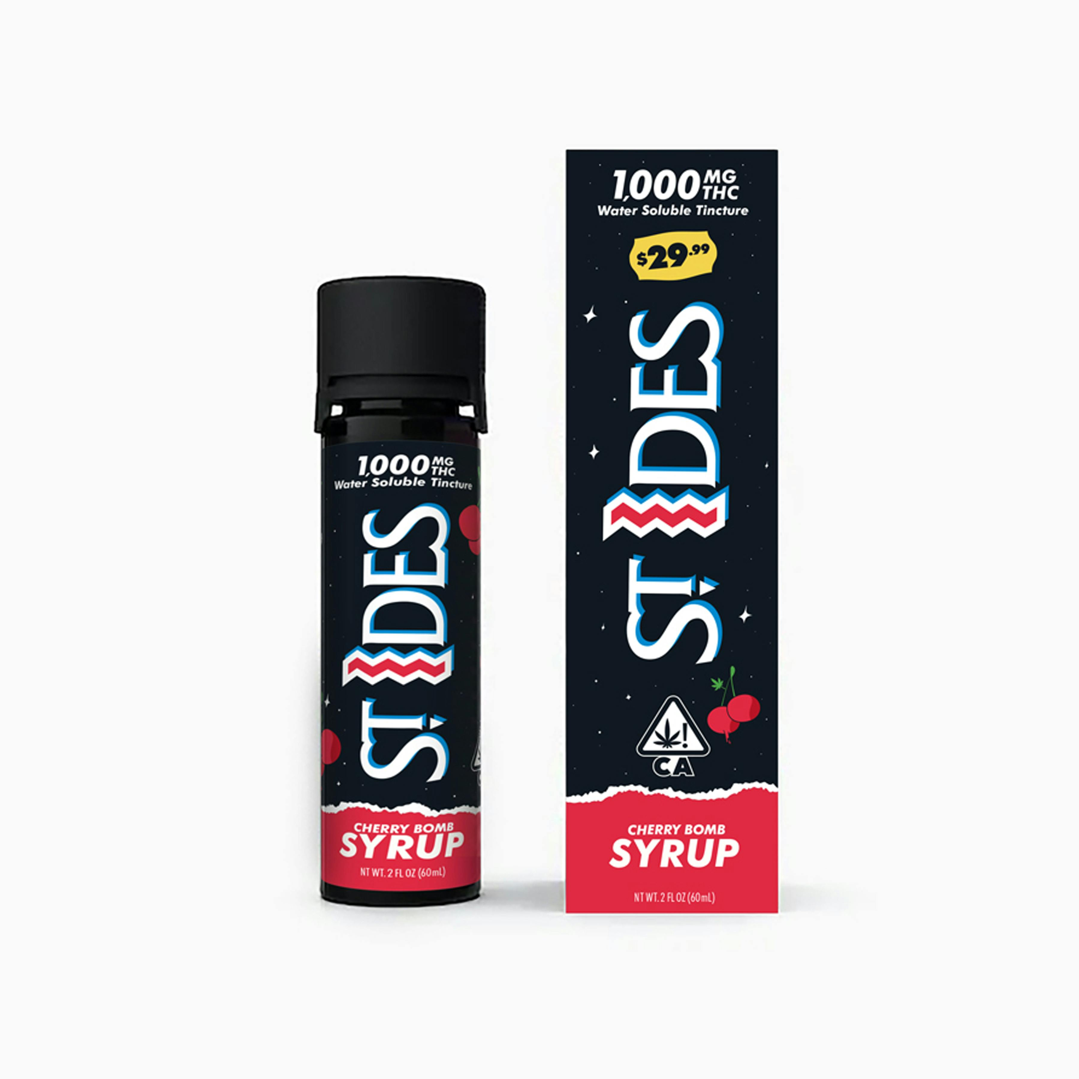 Photograph of product: CHERRY BOMB 2OZ - 1000 MG