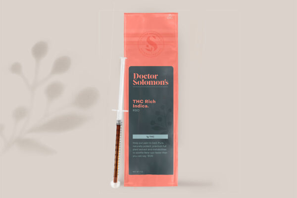 Photograph of product: Dr. Solomon's TH-oui Rich RSO 1g - Animal Face