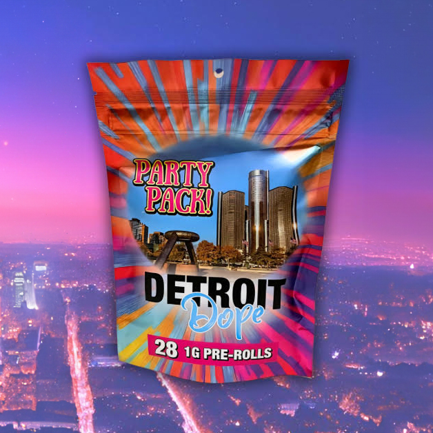 Photograph of product: Detroit Dope - Zoap Pre-Rolls 28pk 28g