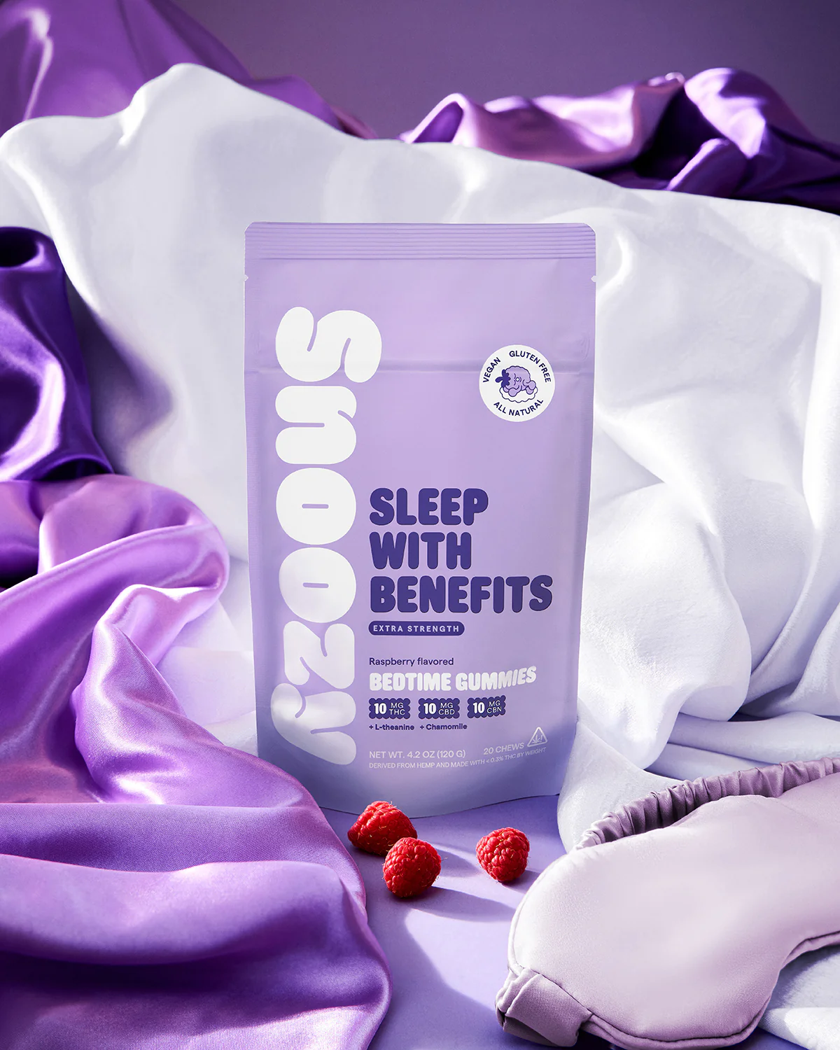 Photograph of product: Snoozy - Sleep with Benefits 20pk