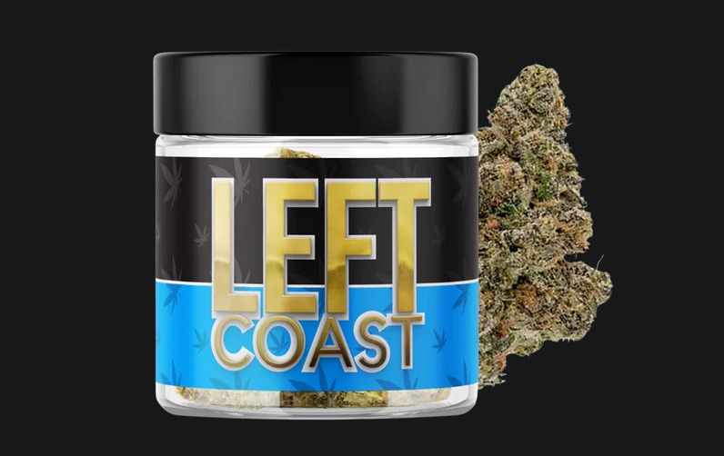 Photograph of product: Left Coast | White Widow | 3.5g Jar