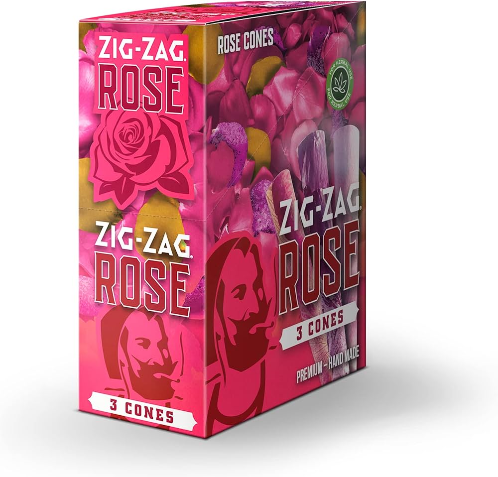Photograph of product: ZIG ZAG | Accessory | Rose Petal Cones | 3pk