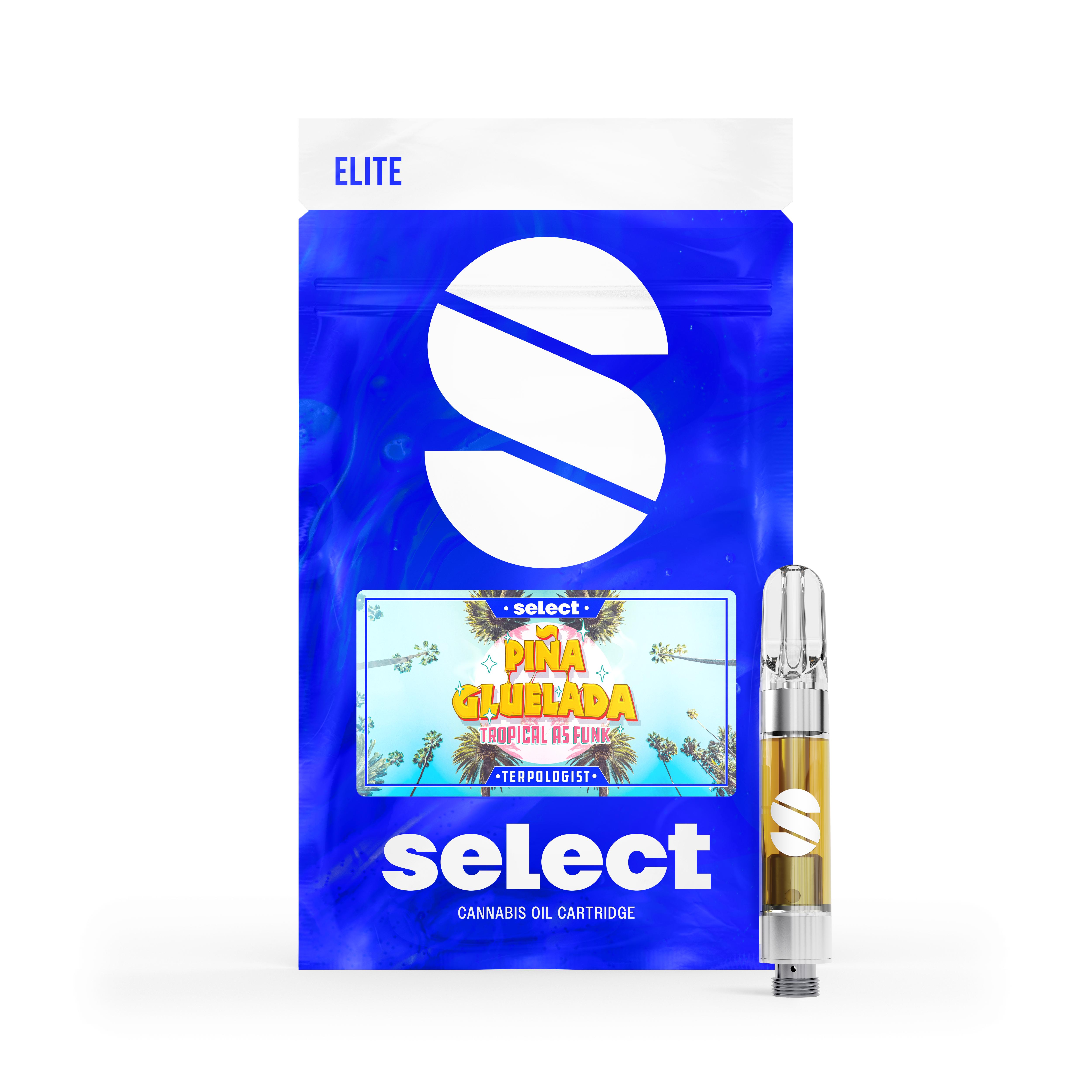 Photograph of product: Select - Elite Cartridge - Terpologist - Pina Gluelada (I) (1.0g)