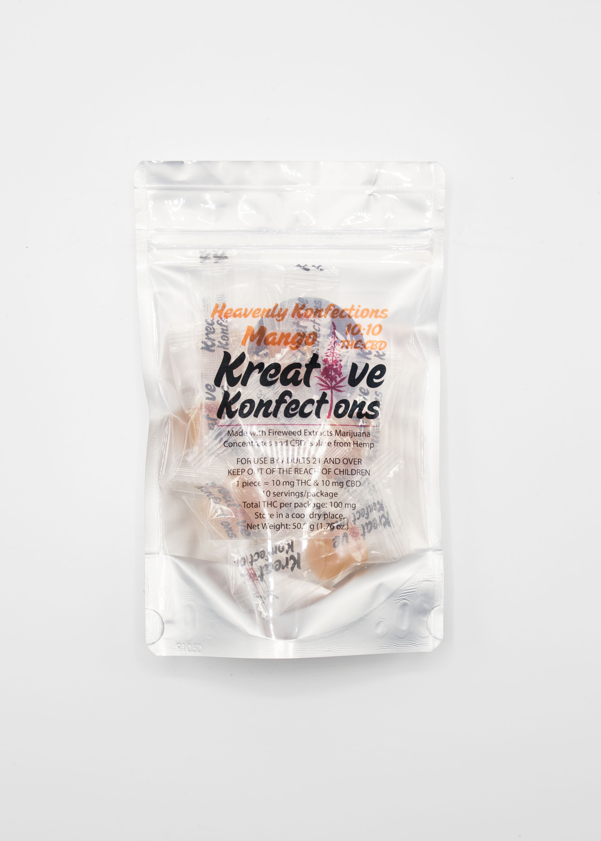 Photograph of product: Mango Heavenly Soft Chews - 100mg
